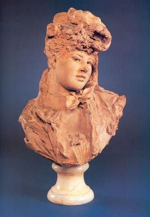 Artwork Title: Bust of a Smiling Woman