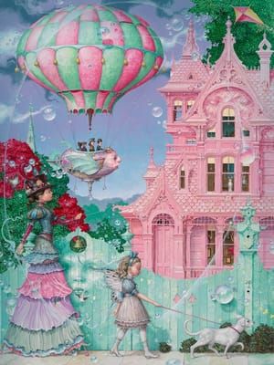 Artwork Title: Sister Houses