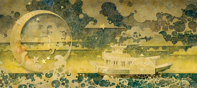 Artwork Title: Sail To The Moon