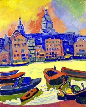 Artwork Title: St. Paul Seen From The Thames