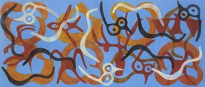 Artwork Title: Glyphic Frieze