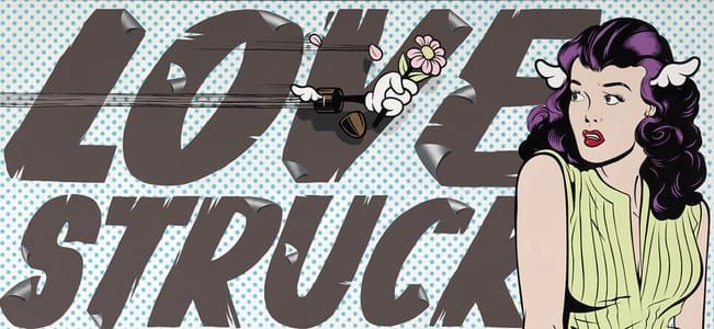 Artwork Title: Love Struck