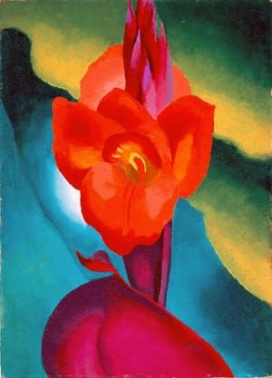 Artwork Title: Red Canna