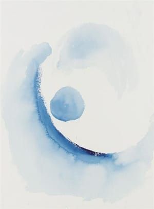 Artwork Title: Like an Early Blue Abstraction