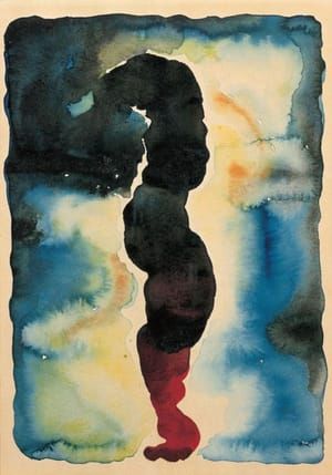 Artwork Title: Untitled (Abstraction/Portrait of Paul Strand)