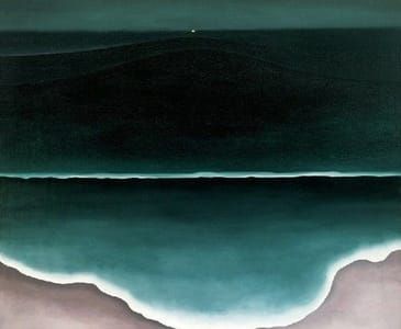 Artwork Title: Wave, Night