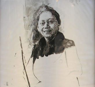 Artwork Title: Self-Portrait, Laughing