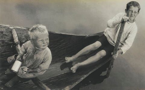 Artwork Title: Catching Worms for Bait