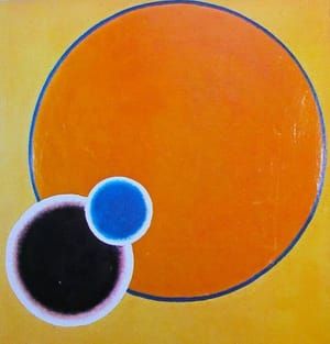 Artwork Title: Non-Objective Composition (in yellow) № 113. Concentration of color