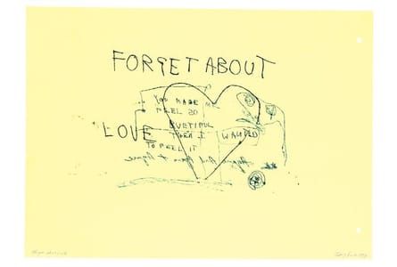 Artwork Title: Forget about LOVE