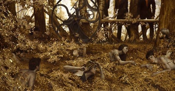 Artwork Title: The Gilded Wilderness