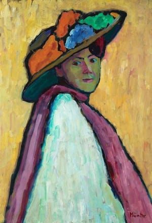 Artwork Title: Portrait of Marianne von Werefkin
