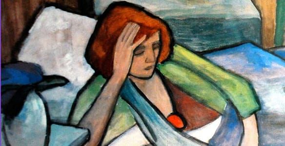 Artwork Title: Krank (malade)