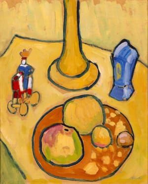 Artwork Title: Yellow Still Life