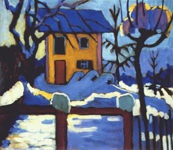 Artwork Title: Haus Im Winter