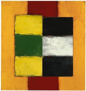 Artwork Title: Green Yellow Figure