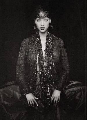 Artwork Title: Tyra Banks. Harper's Bazaar, November 1992