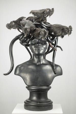 Artwork Title: Black Medusa