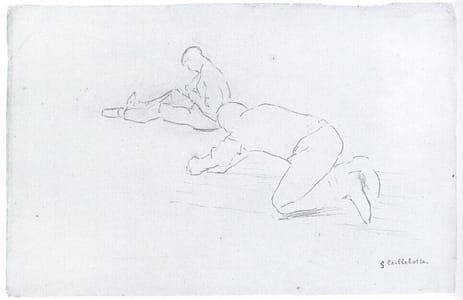 Artwork Title: The Floor Scrapers (study)