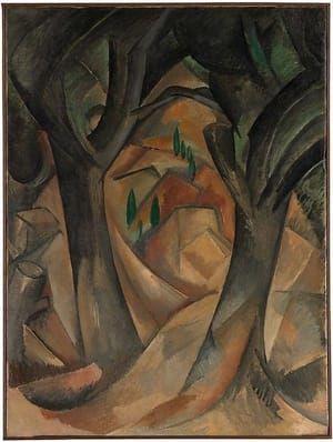 Artwork Title: Trees at L'Estaque