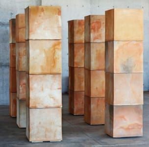 Artwork Title: Clay Cubes,