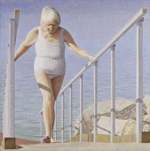 Artwork Title: Woman on Ramp
