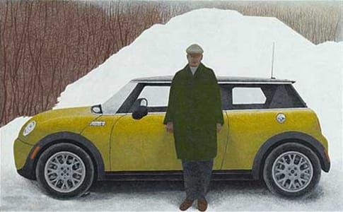 Artwork Title: Artist and Car