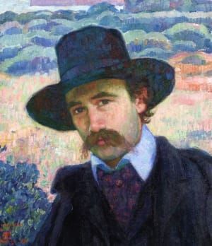 Artwork Title: Andre Gide at Jersey