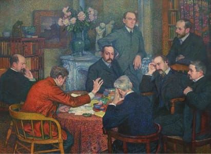 Artwork Title: De kring door Emile Verhaeren