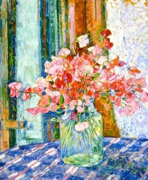 Artwork Title: Pois de senteur (Sweet Peas)