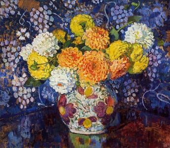 Artwork Title: Vase of Flowers