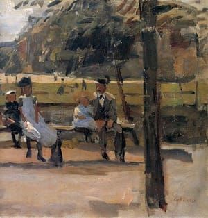 Artwork Title: Children in Oosterpark