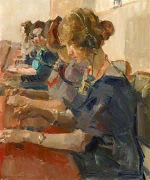 Artwork Title: Telephone Operators