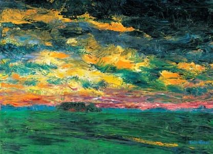 Artwork Title: Ruffeled Autumn Clouds