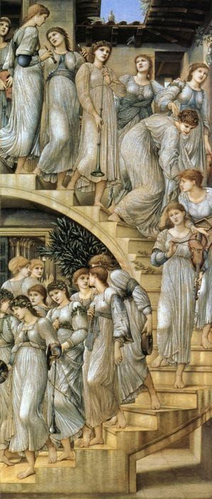 Artwork Title: The Golden Stairs