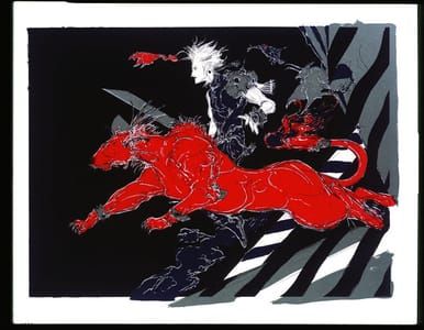 Artwork Title: Final Fantasy Vii: 'matataki'('an Instant')