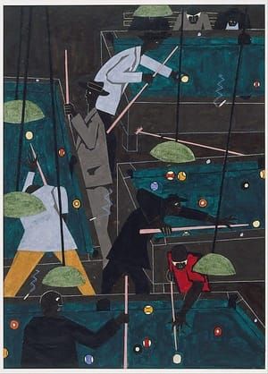 Artwork Title: Pool Parlor