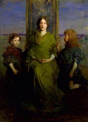 Artwork Title: Virgin Enthroned