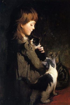 Artwork Title: The Favorite Kitten
