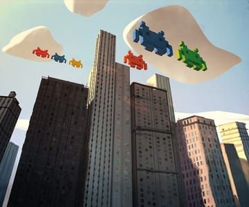 Artwork Title: Here They Come