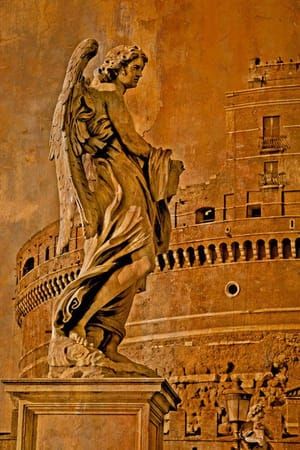 Artwork Title: Angel At Castel St. Angelo