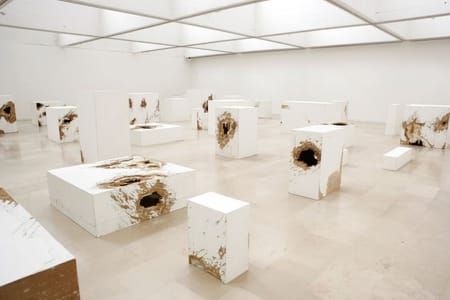 Artwork Title: Installation view: Le Cannibale (Parody, Consumption and Institutional Critique)