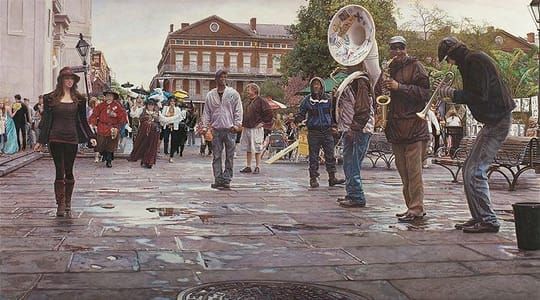 Artwork Title: New Orleans: Celebrating Life, Death And The Pursuit Of