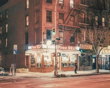 Artwork Title: inest Deli & Lonely Man, New York, NY