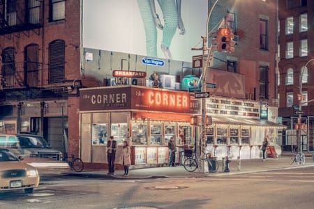 Artwork Title: The Corner, New York, NY
