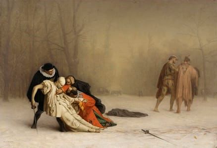 Artwork Title: The Duel After The Masquerade