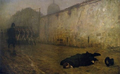 Artwork Title: The Death of Marshall Ney
