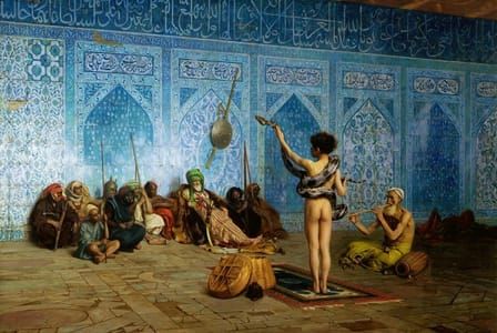 Artwork Title: The Snake Charmer