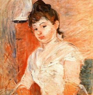 Artwork Title: Jeune Fille En Blanc