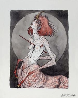 Artwork Title: Sagittarius Rosette